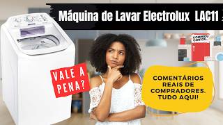 Melhores Reviews de compradores da Máquina de Lavar Electrolux LAC11 [upl. by Jecho332]