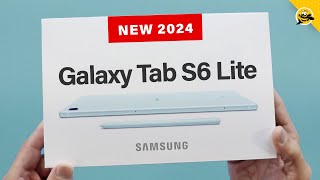 2024 EDITION Samsung Galaxy Tab S6 Lite  Unboxing amp First Review [upl. by Cacilie]