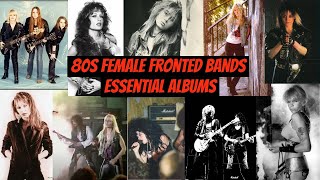 80s Female Fronted Bands  Essential Albums [upl. by Cherian]