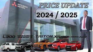 MITSUBISHI PRICE  PROMO UPDATE 2024  2025 MODEL [upl. by Deuno]