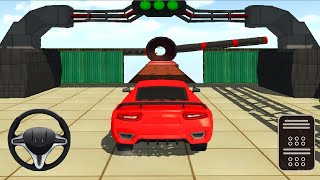 Ramp Car Racing  Car Games 3D  Impossible Car Simulator Driving  Android Gameplay [upl. by Carlynn]