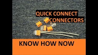 How to Use Push In Wire Connectors [upl. by Lynea]