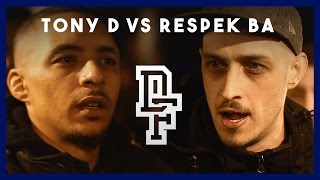 TONY D VS RESPEK BA  Dont Flop Rap Battle [upl. by Nor]