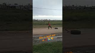 Mi esposo es albañil trabaja corrido 9hs y aún así no sé pierd los entrenamientos 😅1hs 30 d box [upl. by Lerrej]