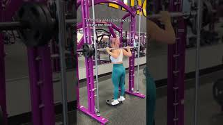 Planet Fitness Tutorials Day 1 of 30 How to Use The Smith Machine [upl. by Poppy]