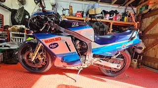 Suzuki GSXR1100 Slabside rebuild Part 7 The final push nearly [upl. by Lambertson]