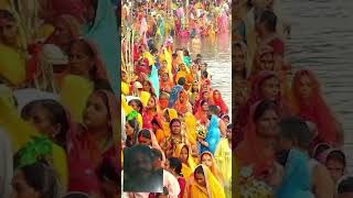 Chhatpuja videos anuradhapaudwalchhathgeet ganga [upl. by Ralaigh]