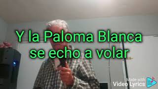 UNA PALOMA BLANCAkaraoke con norteñofps [upl. by Saimon568]