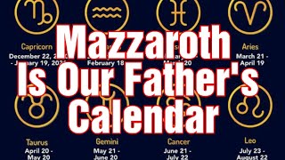 The Mazzaroth And The Moonths Of The Enoch Calendar Zodiac Constellations Help Determine Seasons [upl. by Nolram]