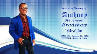 Celebrating The Life of Anthony Stephenson Bradshaw [upl. by Culhert]