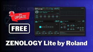 NEW UPDATE of GREAT FREE ZENOLOGY Lite by Roland  Sound Demo [upl. by Lytle]