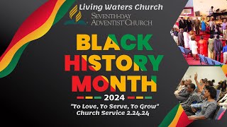 Living Waters SDA Church Service 22424 [upl. by Dnarb566]