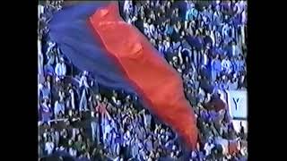 Entrada de la barra de Tigre vs Chacarita en el Monumental Final Ida Primera B 1994 [upl. by Ainala]