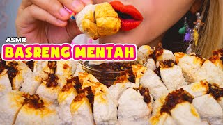 BAUNYA KOK GINI 😵‍💫 ASMR MAKAN BASRENG MENTAH COCOL MINYAK CABE 🔥  ASMR Indonesia [upl. by Dominique851]