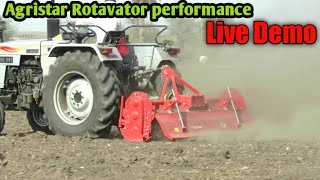 Eicher 548 Agri star Rotavator performance  Agri star Rotavator performance  who rotavator Best [upl. by Eitsirk]