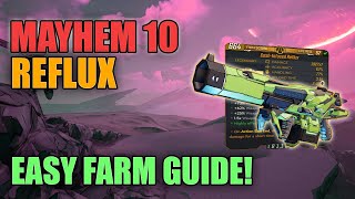 Borderlands 3 How to Get a Mayhem 10 Reflux  Corrosive Brainstormer Mk 2 [upl. by Nicolai]