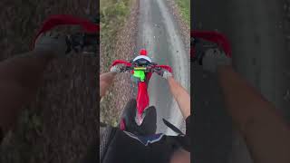 Trying new wheelies out wheeliesfordays crf250l honda dirtbike bikelife bike [upl. by Sabu]