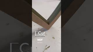 Precision in Action CNC Machine Smoothing MDF Surface 🌟 cnc woodworking amazing art [upl. by Accisej]