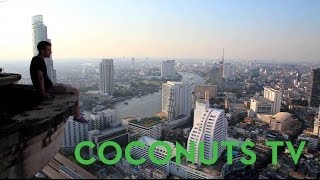 Exploring urban decay at Sathorn Unique Tower in Bangkok [upl. by Ruelle131]