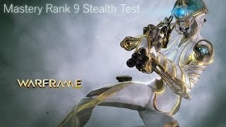 Warframe Mastery Rank 9 Stealth Test using Mag Prime [upl. by Rolfe]