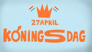 Hoe is Koningsdag ontstaan [upl. by Ahseinad]