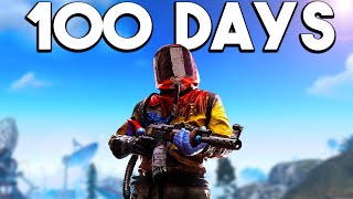 I played Rust SOLO for 100 days This is what happened [upl. by Torie]