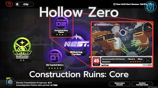 Hollow Zero  Construction Ruins Core  Zenless Zone Zero [upl. by Becka]