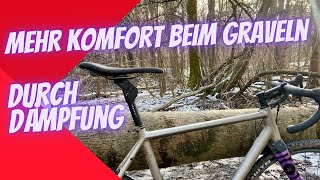 Federung am GRAVEL BIKE  Redshift Vorbau und Sattelstütze im Test [upl. by Bergmann]