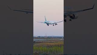 NEW Cyprus Airways A220300 Arriving at Larnaca Airport [upl. by Islaen]