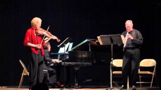 Trio Sonata in G minor for Oboe Viola and PianoBMV 528 Adagio JS Bach [upl. by Illac814]