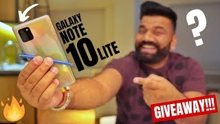 Galaxy Note 10 Lite Is Here  Heavy Features Lite Price  Giveaway🔥🔥🔥 [upl. by Hauger]