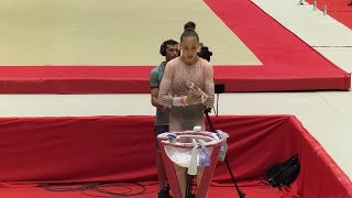 Kaylia Nemourgold medalist 🥇 great UB exercise 🤸 RomGym24 [upl. by Cherie]