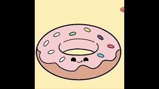 174  do you know about DONUT lets learn and color [upl. by Harolda529]