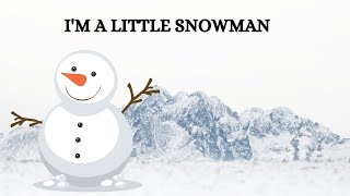 Im a Little Snowman Poem l Winkie Binkie [upl. by Petracca]