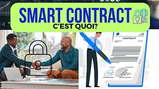 SMART CONTRACT cest quoi [upl. by Neyu]