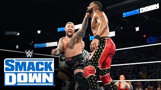 FULL MATCH The Bloodline conquer The Street Profits and DIY SmackDown highlights Sept 6 2024 [upl. by Nabatse]