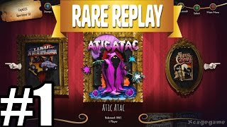 Rare Replay  Gameplay Walkthrough Part 1  Jetpac  Atic Atac  Sabrewulf amp more  HD [upl. by Rodina]