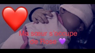 Night routine  Bébé reborn  Ma sœur soccupe de Rose [upl. by Lenhard864]