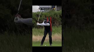 Left Shoulder vs Head Movement Slow Motion golfswing [upl. by Aipotu]