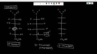 Enantiomero vs Epimero vs Anomero MonosaccaridiBIOCHIMICA [upl. by Gievlos]