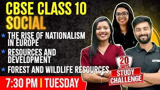 CBSE 10 SocialThe Rise of Nationalism in EuropeResources amp DevelopmentForest ampWildlife Resources [upl. by Silbahc400]