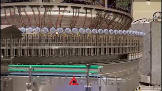 Krones Complete can filling line  FAT test video  90000 canshour 2024 [upl. by Crispa742]