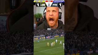 Unbelievable Drama Leeds LastMinute Penalty Goal Sends Fans Into Frenzy LeedsUnited LastMinute [upl. by Bruce175]