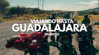 VIAJANDO EN MOTO HASTA GUADALAJARA [upl. by Garin976]