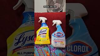 Lysol or Clorox AllPurpose Cleaner Pick one shorts [upl. by Florie]