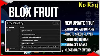 UPDATE SCRIPT BLOX FRUIT AUTO GOD CHALICE AUTO KATAKURI AUTO BUY LEGENDARY SWORD AUTO BOUNTY HUNTER [upl. by Haridan]