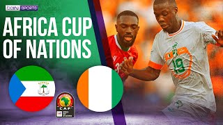 Equatorial Guinea vs Ivory Coast  AFCON 2023 HIGHLIGHTS  01222024  beIN SPORTS USA [upl. by Aisaim]