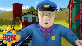 Eisenbahnfeuer  Feuerwehrmann Sam  Cartoons für Kinder [upl. by Ffilc]