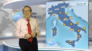 Previsioni meteo per venerdì 22 dicembre Sempre poca pioggia e poca neve [upl. by Mehta]