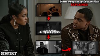 Diana Pregnancy with Tariqs Child amp Escape Plan REVEALED  Power Book II Ghost Season 4 ALL Clues [upl. by Aynam]